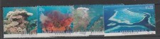 2013 AUSTRALIA  FAUNA BARRIERE CORALLINE 4  VAL. USATI N°4118/21 MF121614