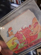 CARD DISNEY FIGURINA POST 1944 COME DA FOTO USA 