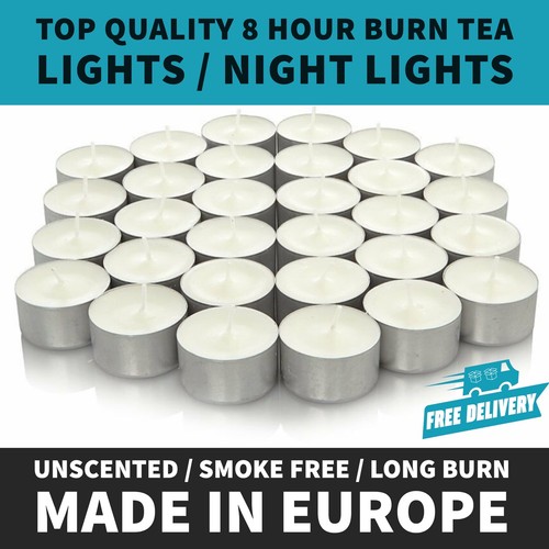 Candele tea light cera - light, in