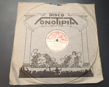 12" MARIANO STABILE 78 giri CARMEN Bizet FONOTIPIA 74923 ITALY 1924