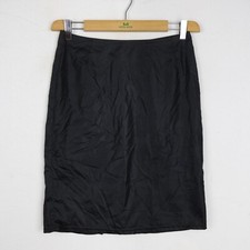 Gonna Liu Jo Taglia 40 Donna Poliestere Nero Comodo Classico Comodo Zip