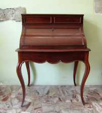 SCRITTOIO ANTICO RIBALTA MOGANO ANTIQUARIATO  RIBALTINA ORIGINALE