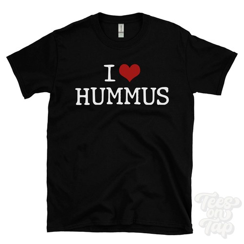 Maglietta love hummus cuore - i,