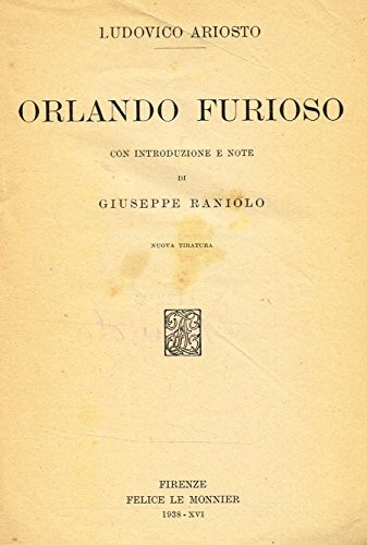 Orlando furioso cura di - a,