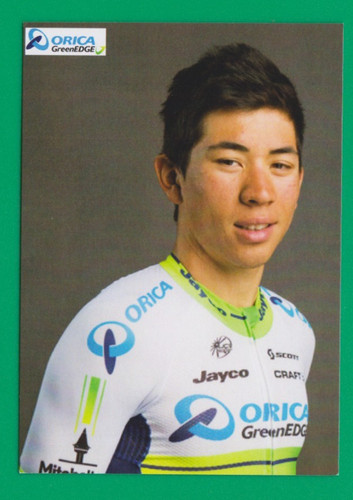 Cyclisme carte cycliste caleb - carte,