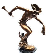 Statua in bronzo Hermes
