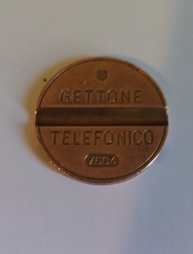 1976 gettone telefonico esm - telefonico,