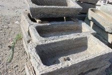 VASCA IN PIETRA DA 65 a 75cm  FORO DI SCARICO DA 5 LAVANDINO FIORIERA GIARDINO