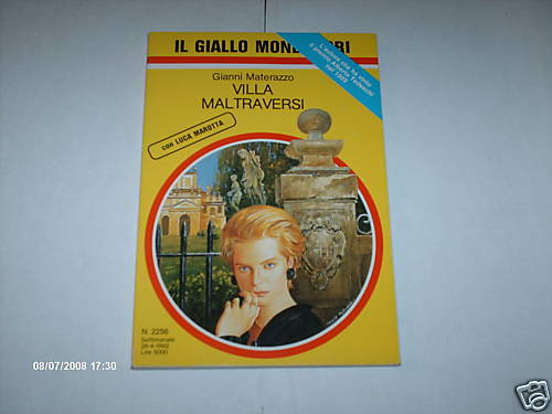 Giallo mondadori n - giallo, mondadori-n
