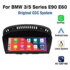 Radio multimediale 8,8"" wireless CarPlay WIFI per BMW Serie 3 5 E90~E93 E60 E61 CCC
