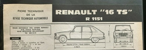 Fiche technique a - technique, (rta)
