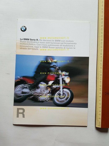 Bmw moto modelli serie 1998 - moto, r