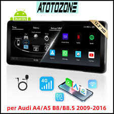 ATOTO 12.3" Per Audi A4/A5 B8/B8.5 2009-2016 Android Autoradio GPS Navi Carplay