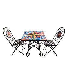 BUYBUY Kit 2 Sedie e Tavolo