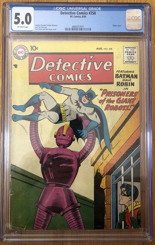 Detective comics 258 cgc - detective, #258