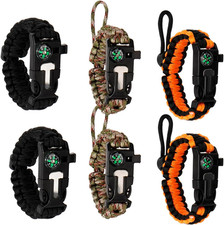6 Pezzi Braccialetto Paracord