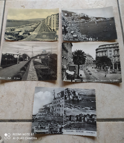 Lotto cartoline genova righi - lotto,