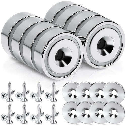 Magneti potenti con foro 20x7 - magneti,