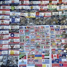 Lotto Collezione Monete Mondiali: 1000 Monete Estere da 100 Paesi ⭐⭐⭐⭐⭐