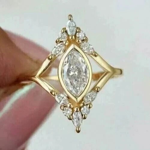 Anello stile art deco creato - anello,