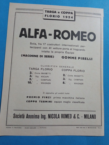 Pubblicita 1924 auto - pubblicita',