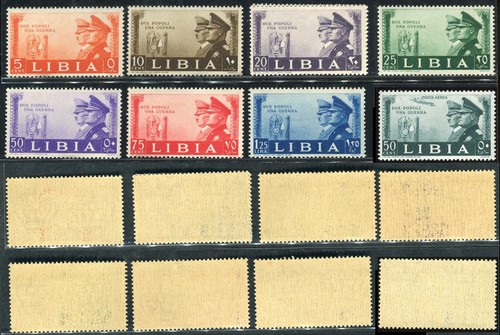 1941 colonie italiane - italiane, libia