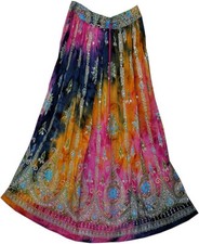 Maxi gonna lunga bohemien da