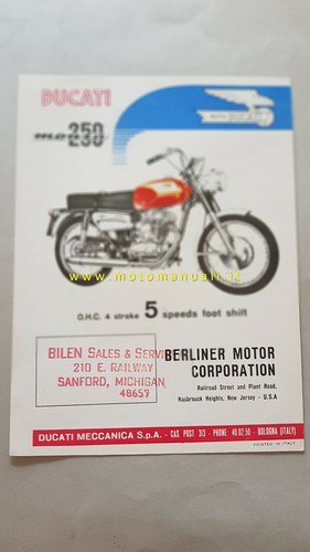 Ducati 250 monza 1966 usa - ducati,