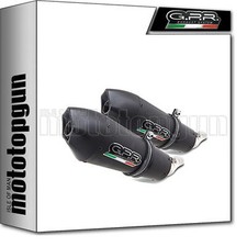GPR 2 TERMINALE HOM GPE EVO BLACK TITANIUM YAMAHA FZ6 600-FAZER S1-S2 2012 12
