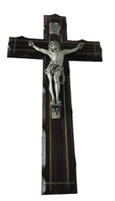Crucifisso Inri Legno Gesù