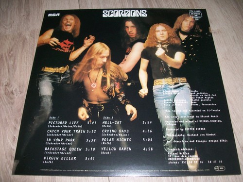 Scorpions vinyl picture - vinyl,