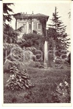 1938 CAMPIGLIA CERVO (BI) Veduta di VILLA MARIA *Cartolina postale FG VG