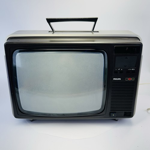Philips vintage crt televisore - vintage,