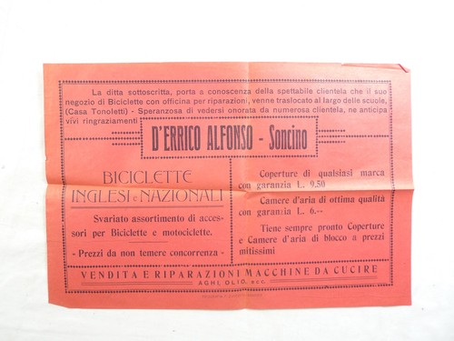 Soncino vecchia brochure - vecchia,