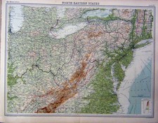 Vecchia stampa d'epoca