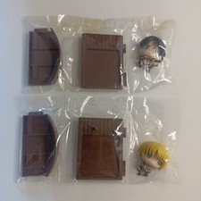 Attack On Titan_ Mini Figure/Gachapon_ Eren Jaeger And Armin Arlert_ Japanese