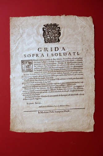 Grida sopra soldati - sopra, i