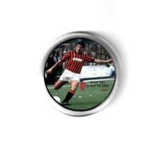 Spilla NEW calciatore milan rossoneri AGOSTINO DI BARTOLOMEI maglia scudetto