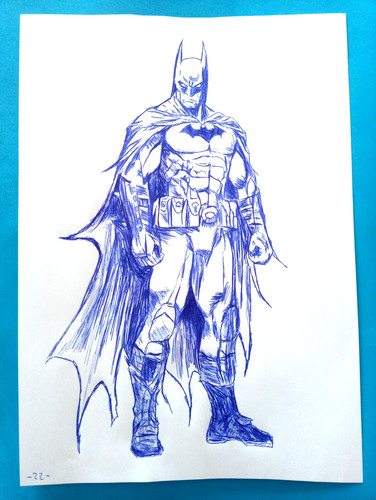 Disegno batman mano a - di,