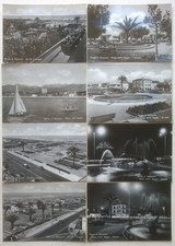 Lucca_Marina di Pietrasanta - Lotto di 8 cartoline in b/n Cecami non viaggiate