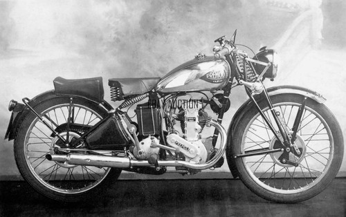Moto premoli 250cc ohv 1935 - moto,