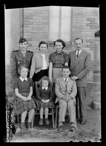 Groupe famille militaire - famille,