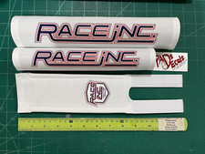 Race inc bmx pad set bianco