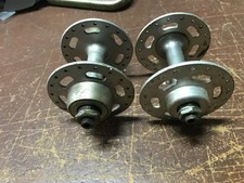 COPPIA MOZZI FILETTO FLANGIA ALTA BICICLETTA CORSA SPORTIVA  CONDORINO 36 FORI