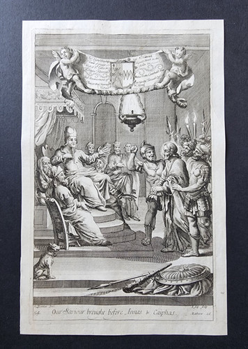 Stampa antica 1688 - , gesù