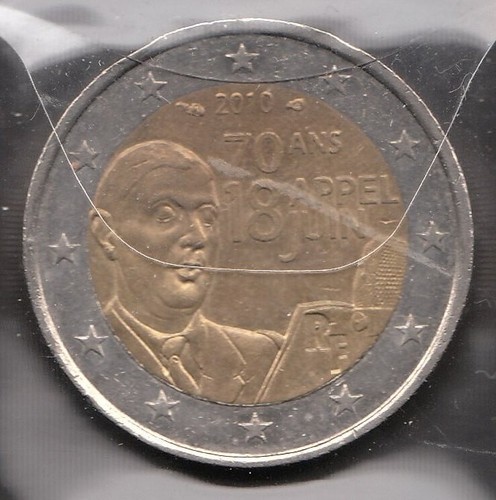 E245 moneta coin francia 2 - e245,