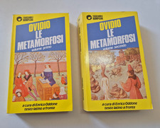 LE METAMORFOSI VOLUME PRIMO E SECONDO - OVIDIO - BOMPIANI - 1989