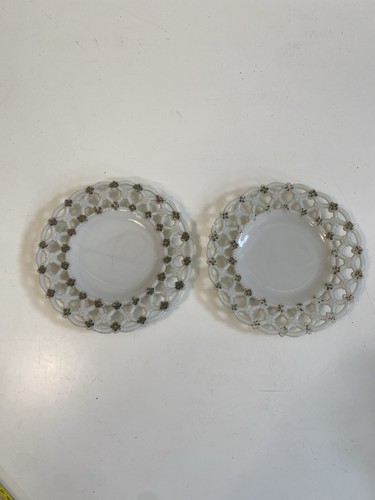 Pair opaline glass - of,