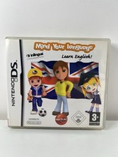 MIND YOUR LANGUAGE LEARN ENGLISH ITA ??NINTENDO DS 3DS IMPARA INGLESE GIOCANDO