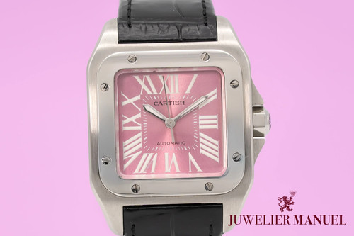 Cartier santos 100 - santos, w20133x8